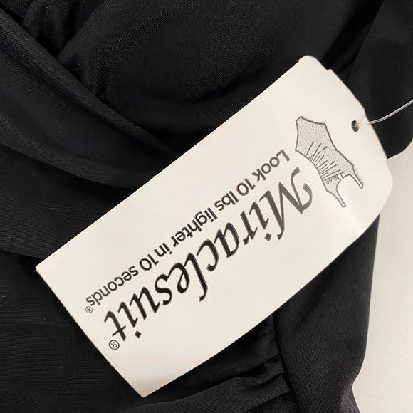 Miraclesuit Escape Black One Piece Bathing Suit - Picture 8 of 9